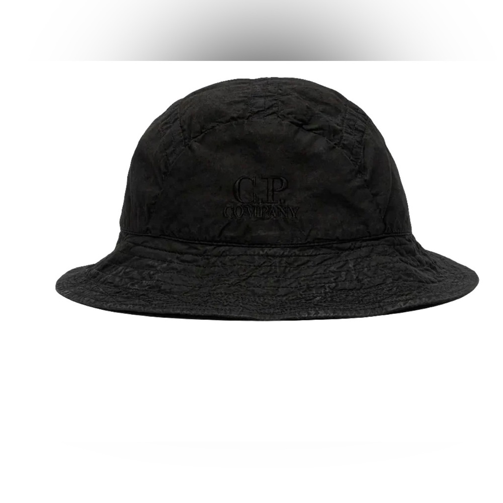 C.P. Company Black Hat Structured 6-Panel Design. NWT $177